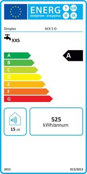 Etichetta energetica Dimplex Serbatoio dell'acqua calda