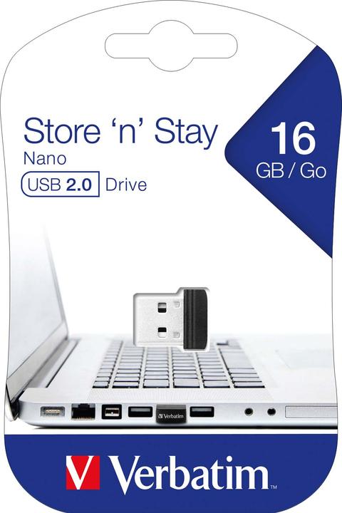 Actual product image Verbatim Nano (16 GB, USB-A, USB 2.0)