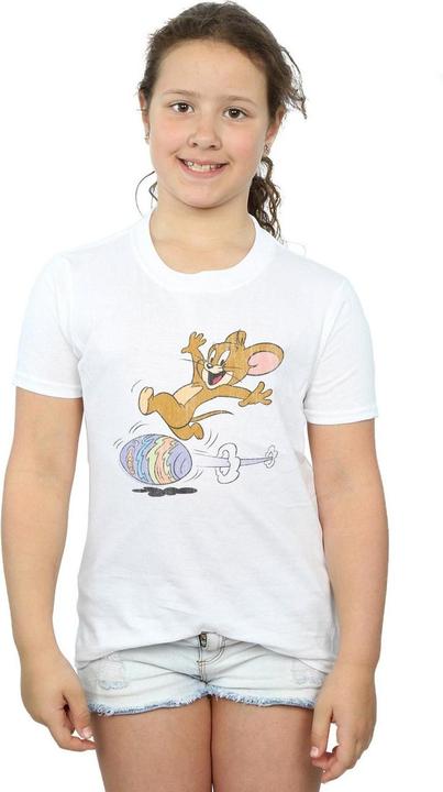 Immagine prodotto Tom & Jerry Egg Run Maglietta Ragazze (140, 146)