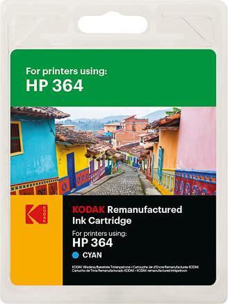 Produktbild Kodak SUPPLIES 185H036402 HP PSC Tinte cyan rebuilt CB318EE 300Seiten Blister 5ml