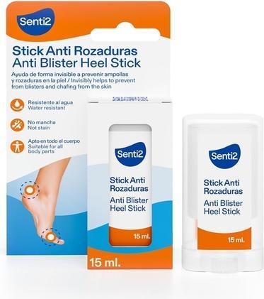 Senti2 Anti-Scratch Stick 15ml Verhindert Blasen und Wundscheuern Geeignet für den ganzen Körper (15 ml)