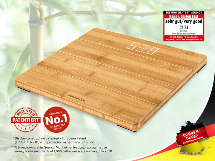 Image du produit Soehnle Bamboo Magic (180 kg)