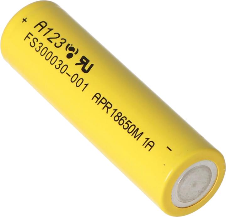 Immagine prodotto AccuCell Batteria A123 APR18650M1-A, batteria LiFePo4 (18650, 1100 mAh)