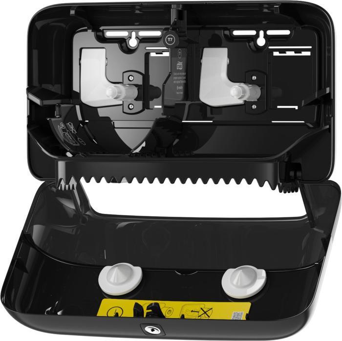 Actual product image Tork Double Roll Toilet Paper Dispenser Midi Sleeveless