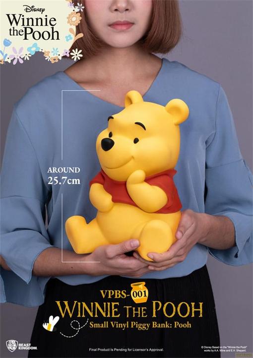 Actual product image Beast Kingdom Winnie The Pooh Piggy Vinyl Bank Winnie 26 cm (26 cm)