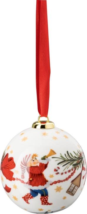 Image du produit Hutschenreuther Série de collection 2021 Réjouissons-nous Boule en porcelaine kl.