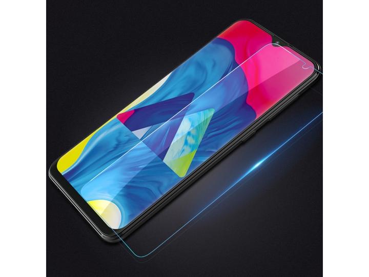 Actual product image Screenguard Samsung Galaxy A50 bulletproof glass protective film Case Friendly Design (1 Piece, Samsung Galaxy A50)