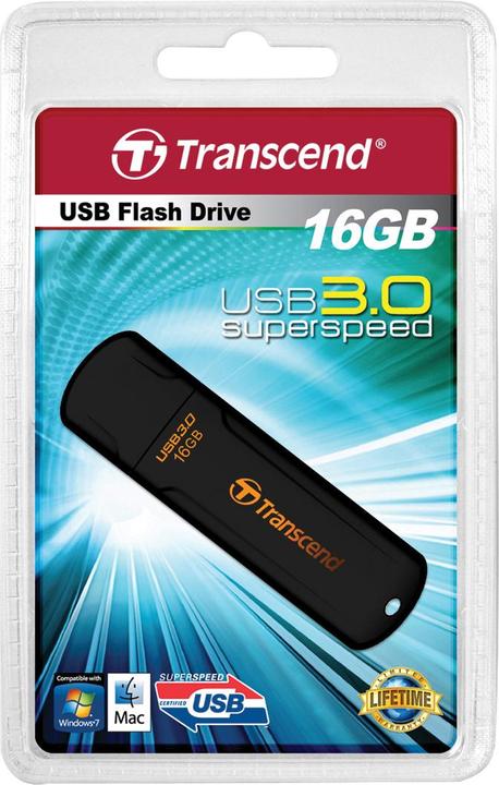 Actual product image Transcend JetFlash 700 (16 GB, USB-A)
