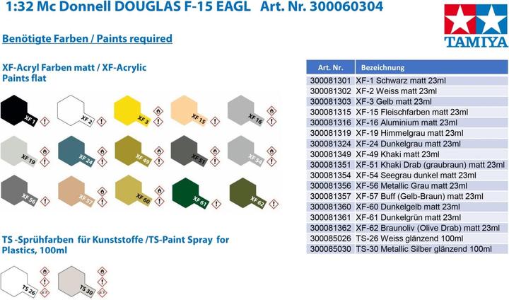 Image du produit Tamiya F-15C Eagle