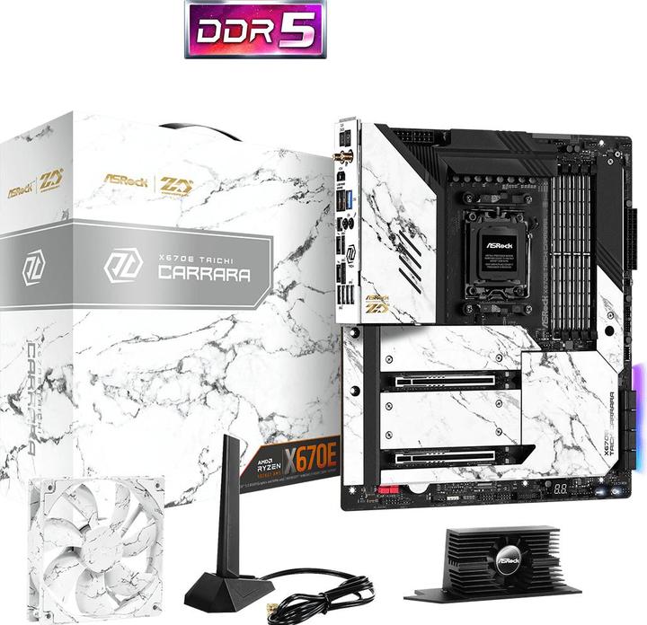 Produktbild AsRock X670E Taichi Carrara (AM5, AMD X670, E-ATX)