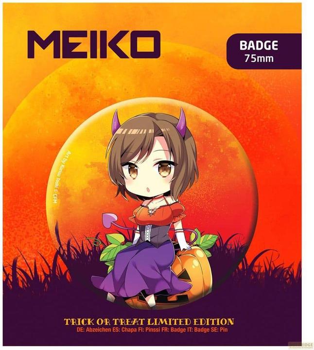 POPbuddies Hatsune Miku Ansteck-Button Halloween Limited Edition Meiko