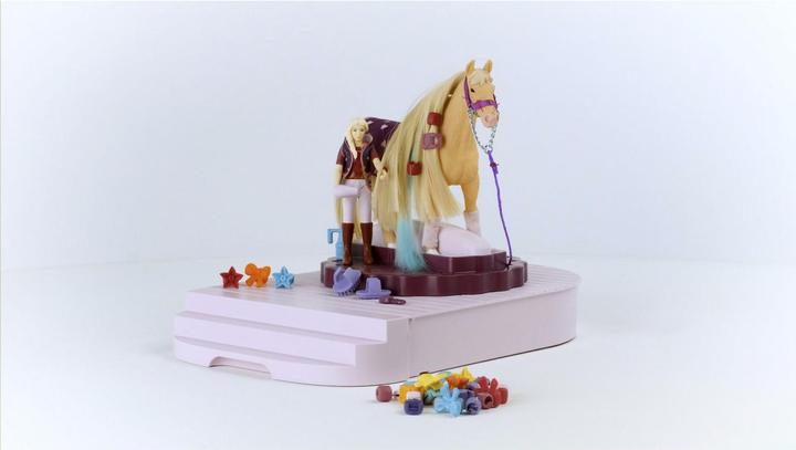 Actual product image Schleich Horse care station