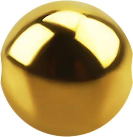Image du produit Star Piercing Boule de fermeture plaquée or (sans laiton, Acier chirurgical 316L)