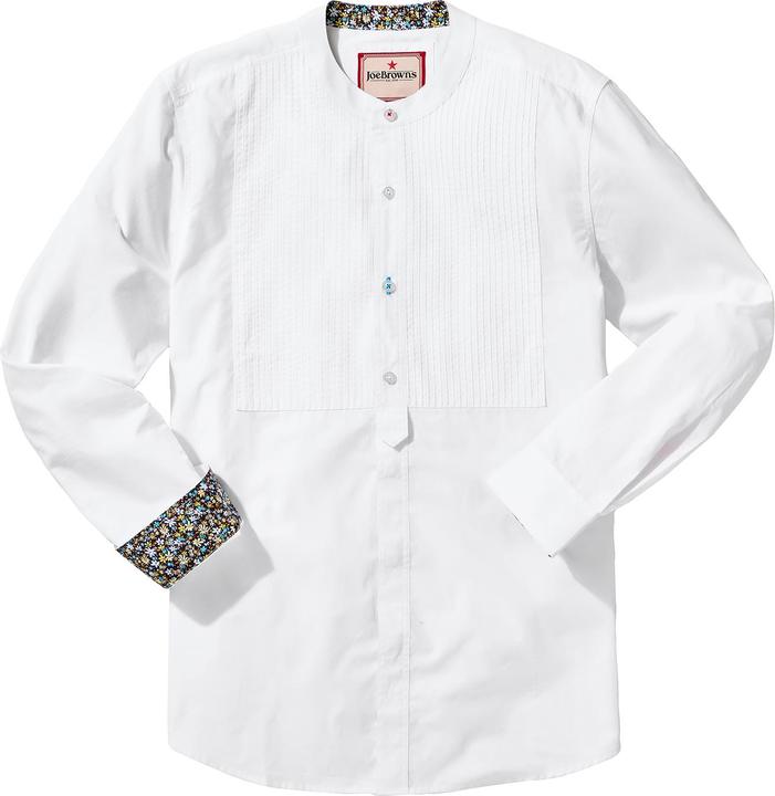 Produktbild Joe Browns Pintuck Grandad Collar Long Sleeve Shirt (XL)