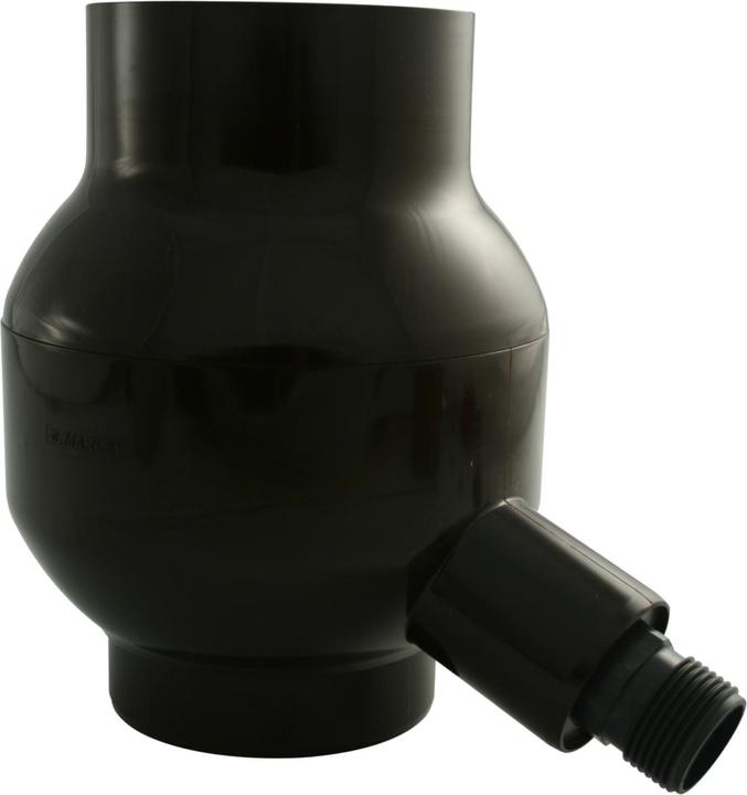 Produktbild House of Marley Marley Regensammler Rainboy mit Anschluss 1 Aussengewinde Schokoladenbraun RAL 8017 NW 105 mm