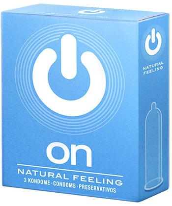 Actual product image ON) Natural Feeling (3 pcs.)