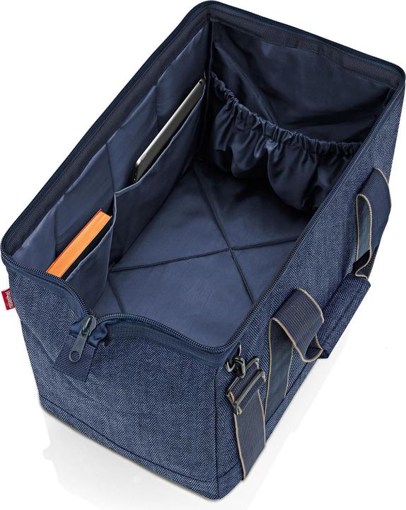 Produktbild reisenthel Schultertasche Allrounder L Herringbone Dark Blue