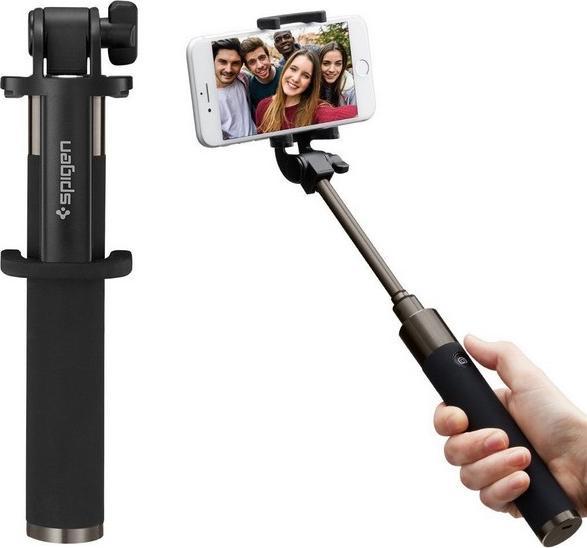 Actual product image Spigen Selfie Stick S530W black