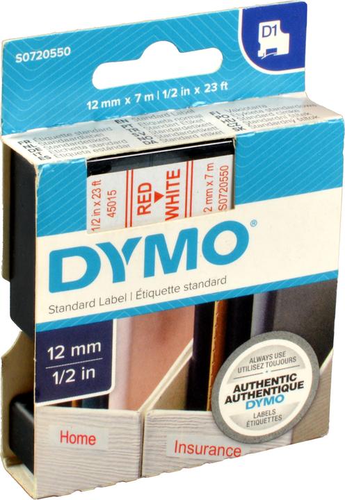 Produktbild Dymo S0720550 (1.20 cm, Rot)