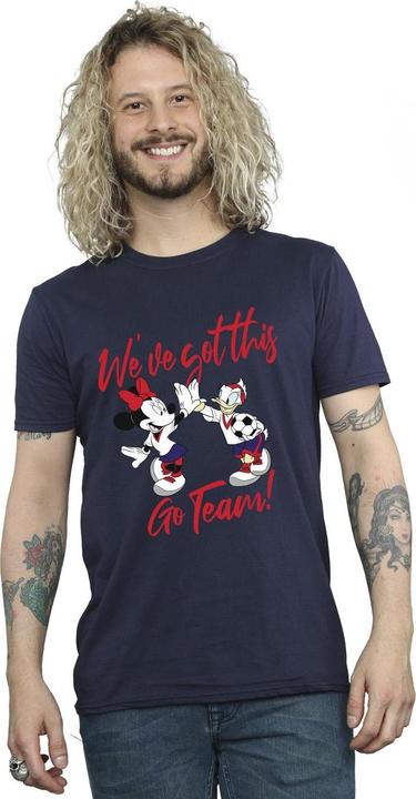 Actual product image Disney Mens Minnie Daisy We've Got This T-Shirt (S)