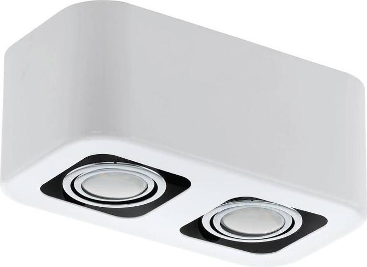 Produktbild EGLO 64699 TORENO PRO LED Deckenleuchte 2x5W 240x130mm Weiss, Chrom