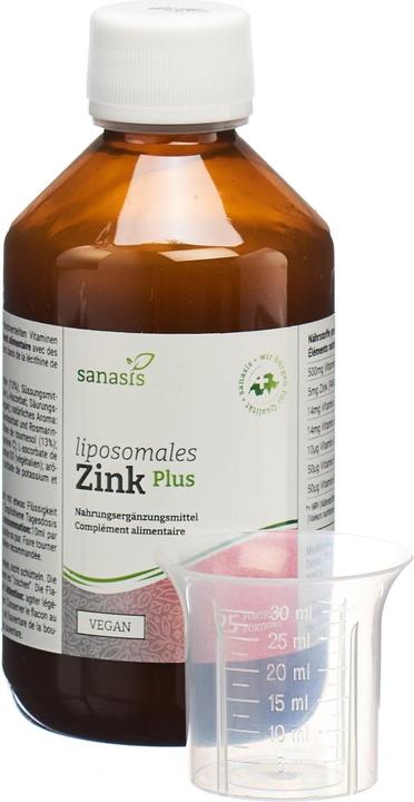 Produktbild Sanasis Zink PLUS liposomal (1 Stück, Flüssigkeit, 315 g)