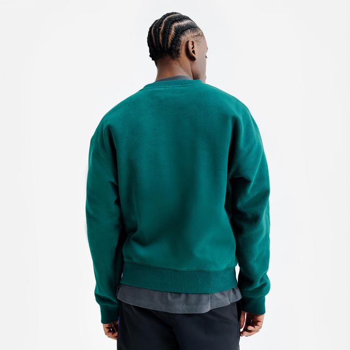 Produktbild Decathlon Sweatshirt Herren Oversized Rundhals - grün (XL)