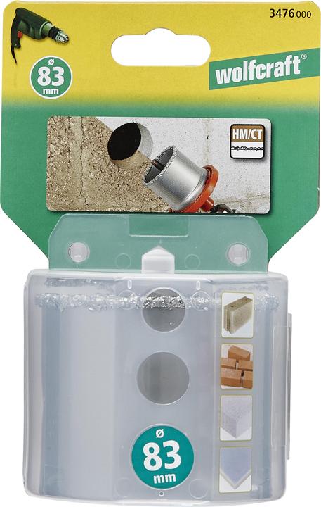 Produktbild wolfcraft Bohrkranzeinsatz 68 mm 3477000 (68 mm)