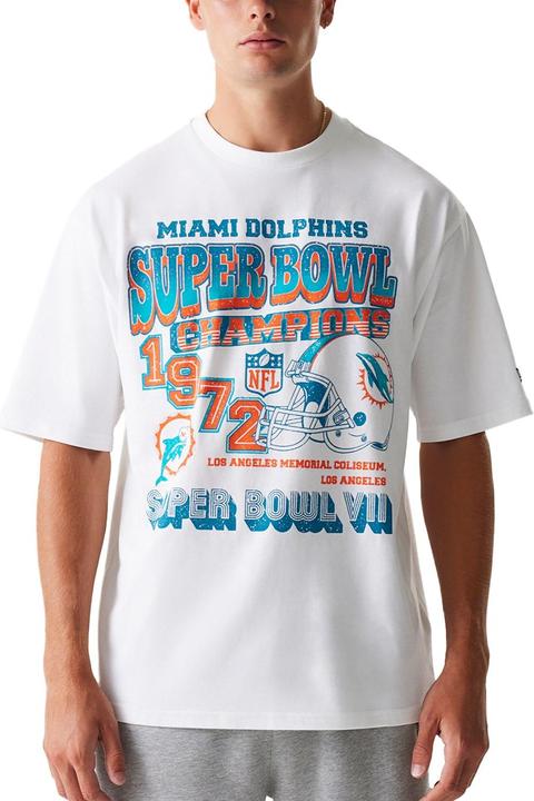 Produktbild New Era NFL Shirt - SUPERBOWL Miami Dolphins weiss - XXL (XXL)
