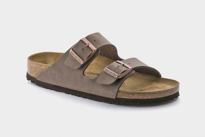 Actual product image Birkenstock Arizona Birko-Flor Nubuck Normal (42)
