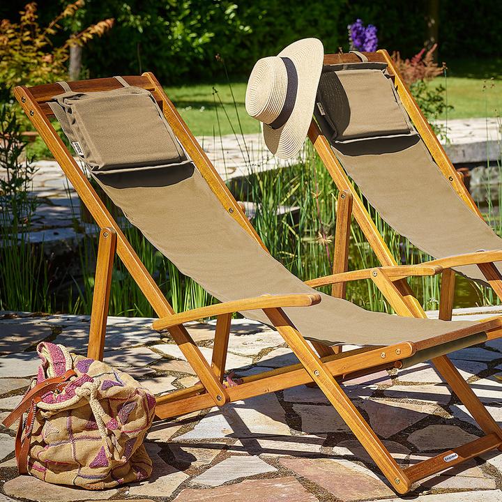 Image du produit Casaria Chaise longue pliante (94 cm)
