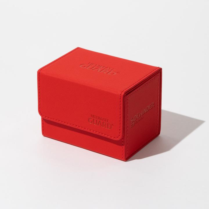 Image du produit Ultimate Guard Boîte à cartes XenoSkin Sidewinder Monocolor 80+ rouge