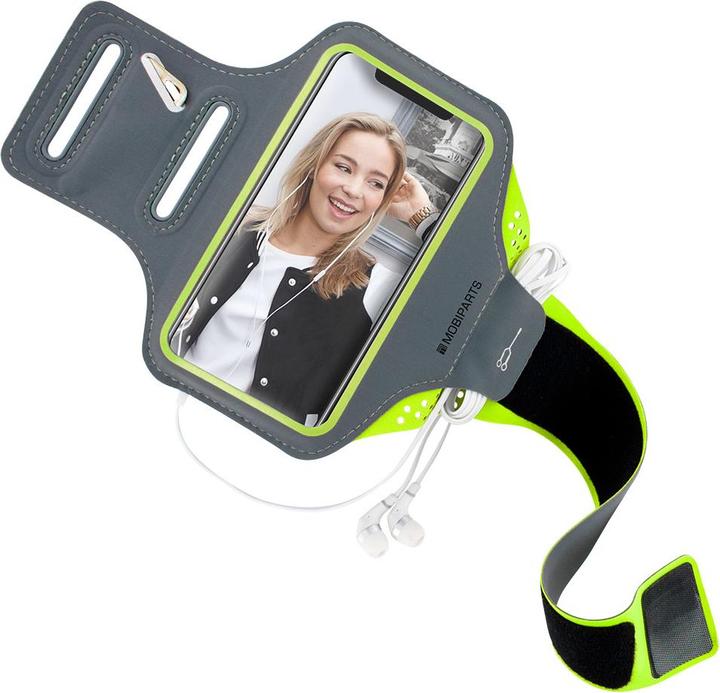 Image du produit Mobiparts Comfort Fit Sport Armband Apple iPhone XR Neon Green