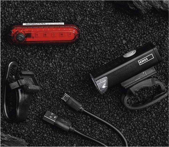 Image du produit Emos Lampes pour vélo (90 lm, 20 lm)