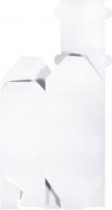 Produktbild Rayher Faltschachtel Haus, weiss, 6 Stück (Geschenkbox, 6 x)