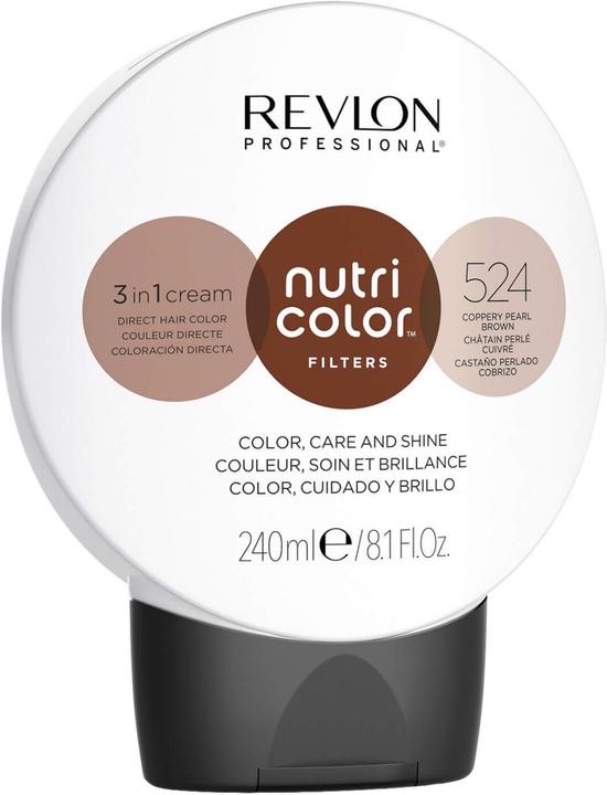 Light Brown Irisé Copper