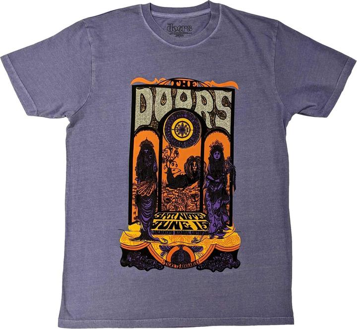 The Doors Erwachsene Sacramento Verschönertes TShirt (S)