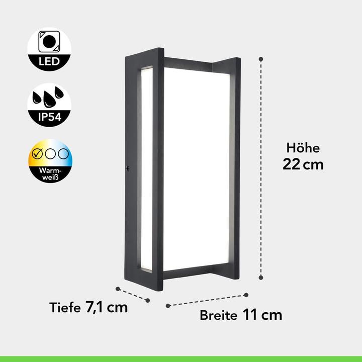 Produktbild Lutec Qubo (1100 lm, IP54)