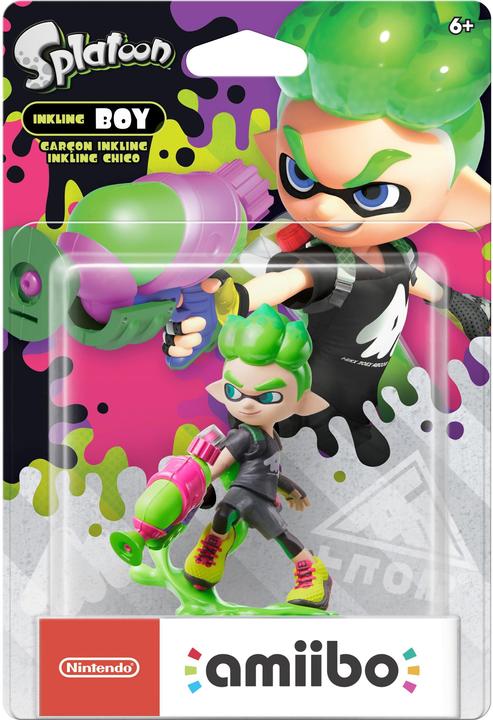 Immagine prodotto Nintendo amiibo Splatoon Inkling Boy (verde neon) (Wii U, 3DS, Switch)