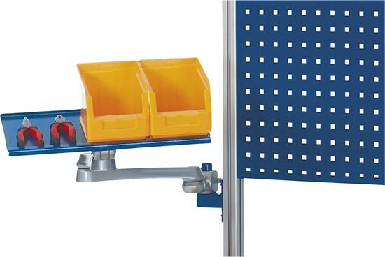 Produktbild RAU Schwenkarm mit Tablar System-Aufbau Serie E (25 cm, 45 cm)