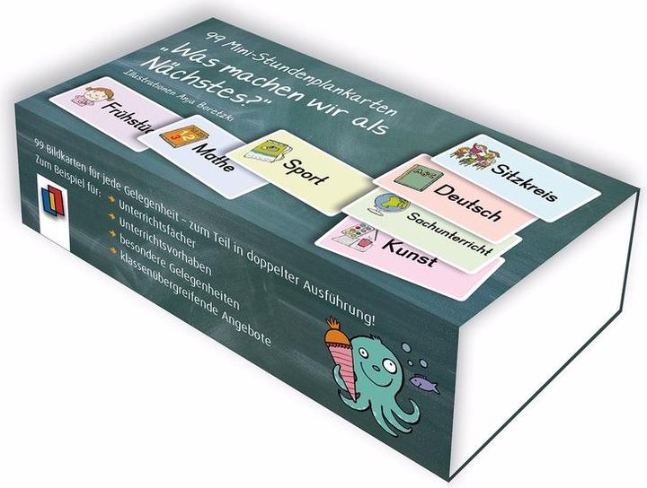 Produktbild 99 Mini-Stundenplankarten – „Was machen wir als Nächstes?“ (Deutsch, Sabine Treu, 2019)