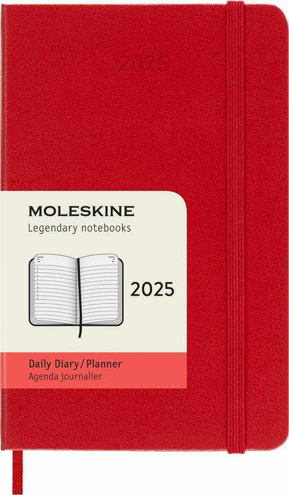 Produktbild Moleskine Tageskalender (A6, Pocket, Englisch)