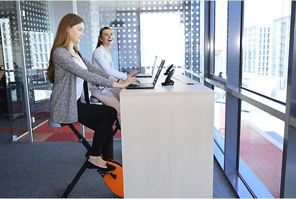 Actual product image Deskbike Desk Bike, white, white frame large