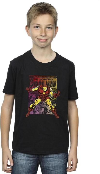 Produktbild Iron Man Gradient Comic TShirt Jungen (152, 158)