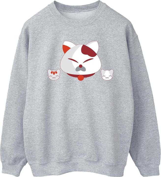 Actual product image Disney Womens/Ladies Big Hero 6 Baymax Kitten Heads Sweatshirt (M)