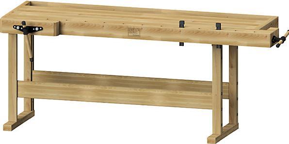 Actual product image Anke Professional carpenters' planing bench, medium-duty model, width x depth x (222 cm, 85 cm)