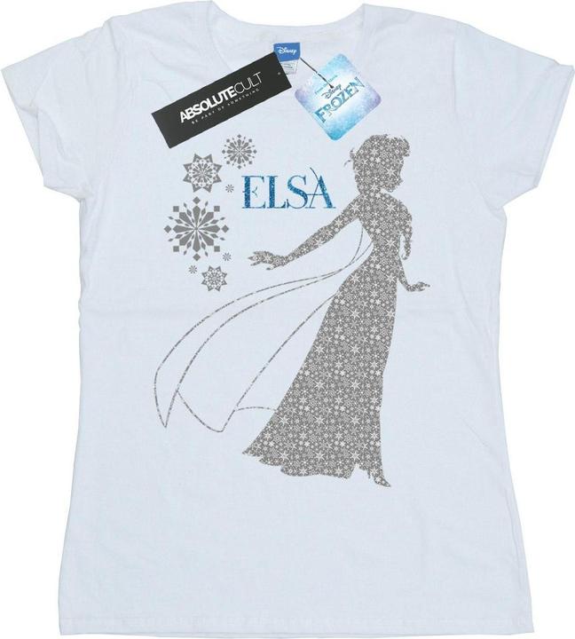 Image du produit Disney - T-shirt FROZEN ELSA CHRISTMAS SILHOUETTE - Femme (L)