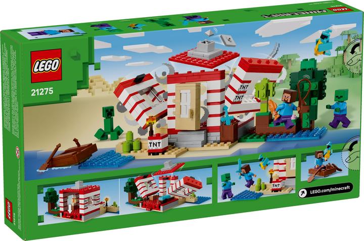Productafbeelding LEGO Das TNT-Dschungelhaus (21275, LEGO Minecraft)
