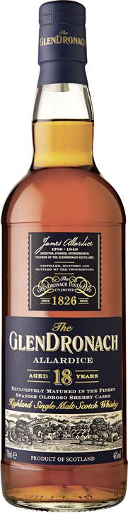 Actual product image Glendronach 18 Years Allardice (Single Malt, Scotch whisky, 1 x 70 cl)
