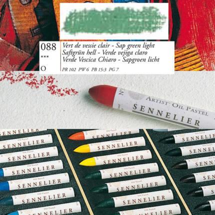 Produktbild Sennelier Oelpastell Standardgrösse Vert de Vessie Clair (Sap green light, 1 x)